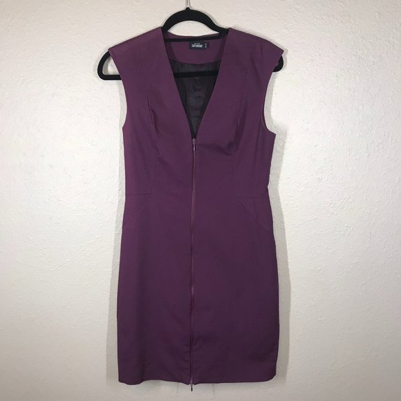 Kate Spade Saturday Purple Lets Make Contact zippered sheath dress - Picture 2 of 12